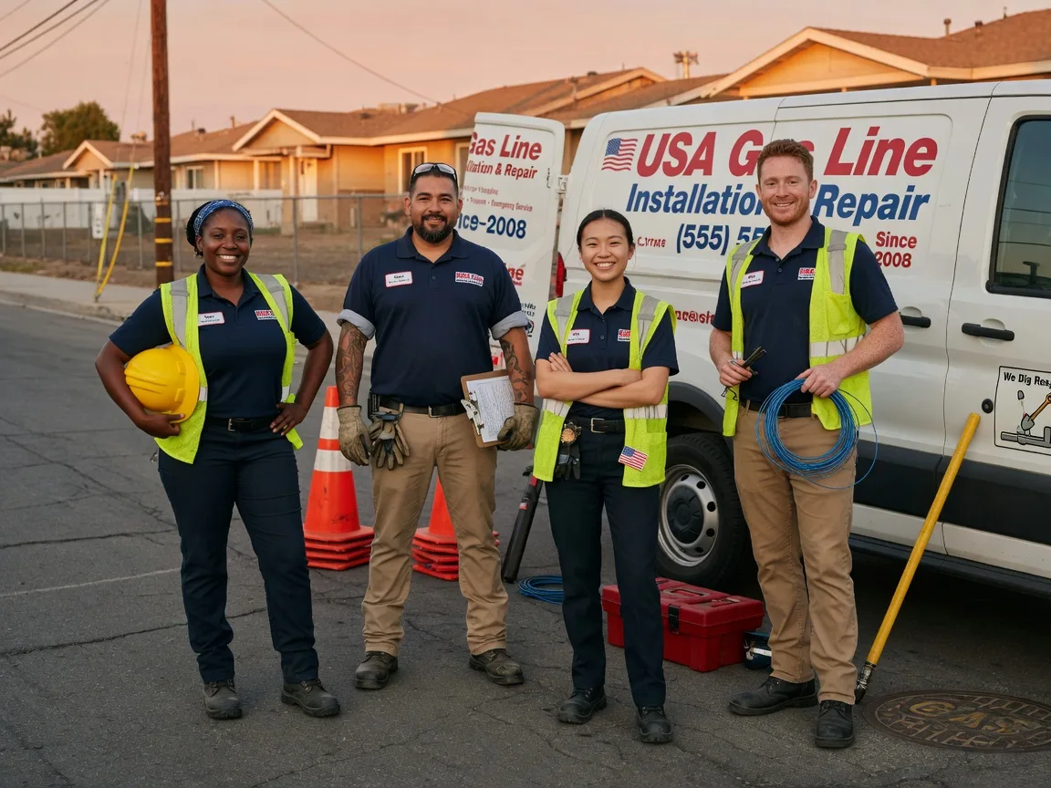 Gas Line Installation company in New Blaine, AR